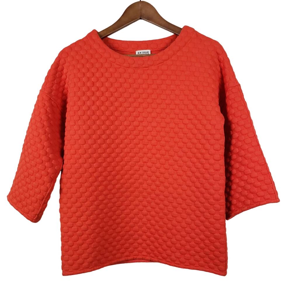 Arthur Arbesser Tunic Thick Polka Dot Couture Runway - 38